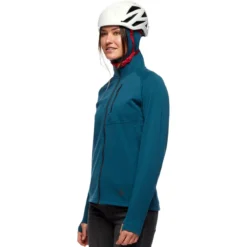 Black Diamond Coefficient Fleece Hooded Jacket - Women's -The North Face || Patagonia || Mountain Hardwear Shop AZU D1