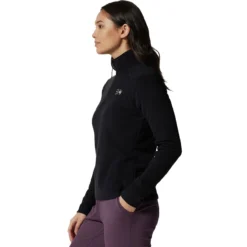 Mountain Hardwear Microchill 2.0 Zip T Fleece Jacket - Women's -The North Face || Patagonia || Mountain Hardwear Shop BK2 D3