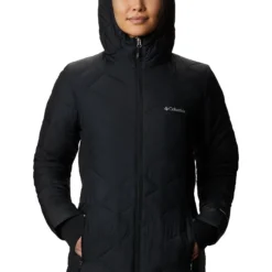 Columbia Heavenly Long Hooded Jacket - Women's -The North Face || Patagonia || Mountain Hardwear Shop BK D13