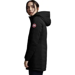 Canada Goose Camp Down Hooded Matte Finish Jacket - Women's -The North Face || Patagonia || Mountain Hardwear Shop BK D3