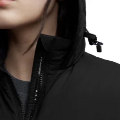 Canada Goose Camp Down Hooded Matte Finish Jacket - Women's -The North Face || Patagonia || Mountain Hardwear Shop BK D4