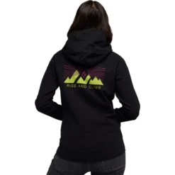 Black Diamond Rise And Climb Full-Zip Hoodie - Women's -The North Face || Patagonia || Mountain Hardwear Shop BLA 37