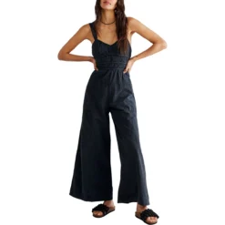 FREE PEOPLE After All Rouched Jumpsuit - Women's 8 FREE PEOPLE After All Rouched Jumpsuit - Women's -The North Face || Patagonia || Mountain Hardwear Shop BLA 52