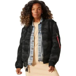Alpha Industries L-2B Sherpa Bomber Jacket - Women's