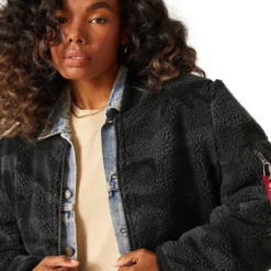 Alpha Industries L-2B Sherpa Bomber Jacket - Women's 8 Alpha Industries L-2B Sherpa Bomber Jacket - Women's -The North Face || Patagonia || Mountain Hardwear Shop BLAWOOCAM D2