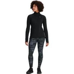 Outdoor Research Vigor Grid Fleece Quarter-Zip Jacket - Women's -The North Face || Patagonia || Mountain Hardwear Shop BLA D3 13