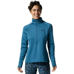 Mountain Hardwear Polartec Power Stretch Pro 1/4-Zip Pullover - Women's -The North Face || Patagonia || Mountain Hardwear Shop CAS 1