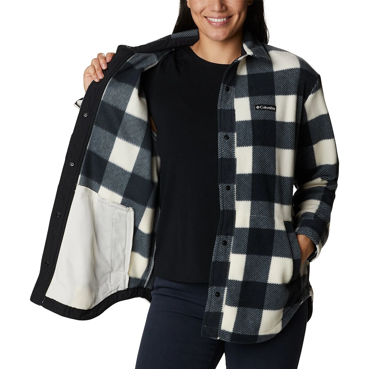 Columbia Benton Springs Shirt Jacket - Women's 5 Columbia Benton Springs Shirt Jacket - Women's - Image 5