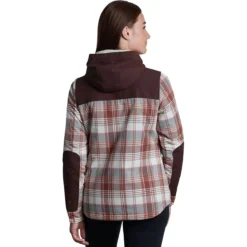 KUHL Artisan Hooded Shirt Jacket - Women's -The North Face || Patagonia || Mountain Hardwear Shop CIN D1