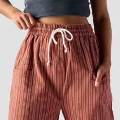 Textured Cotton Pull On Pant - Women's -The North Face || Patagonia || Mountain Hardwear Shop COCSHESTR D2