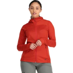 Outdoor Research Vigor Full Zip Hooded Jacket - Women's -The North Face || Patagonia || Mountain Hardwear Shop CRA 4