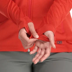 Outdoor Research Vigor Full Zip Hooded Jacket - Women's -The North Face || Patagonia || Mountain Hardwear Shop CRA D4 2