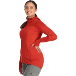 Outdoor Research Vigor Full Zip Hooded Jacket - Women's -The North Face || Patagonia || Mountain Hardwear Shop CRA D6 2