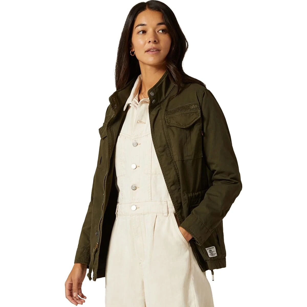 Alpha Industries M-65 Lightweight Field Coat - Women's 2 Alpha Industries M-65 Lightweight Field Coat - Women's - Image 2