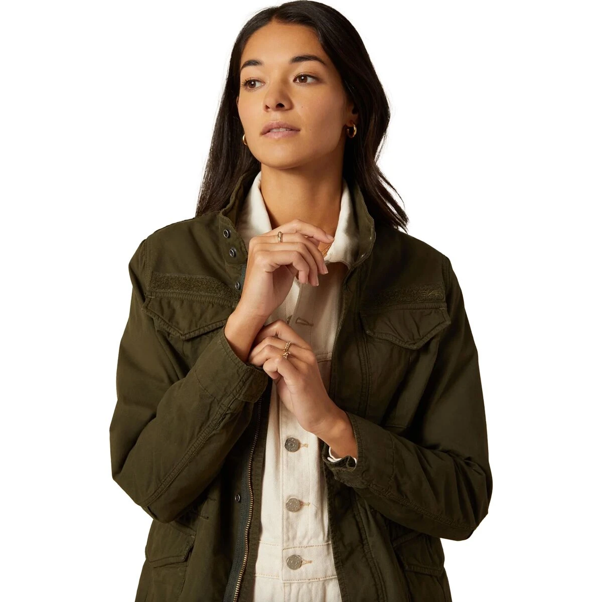 Alpha Industries M-65 Lightweight Field Coat - Women's 6 Alpha Industries M-65 Lightweight Field Coat - Women's - Image 6