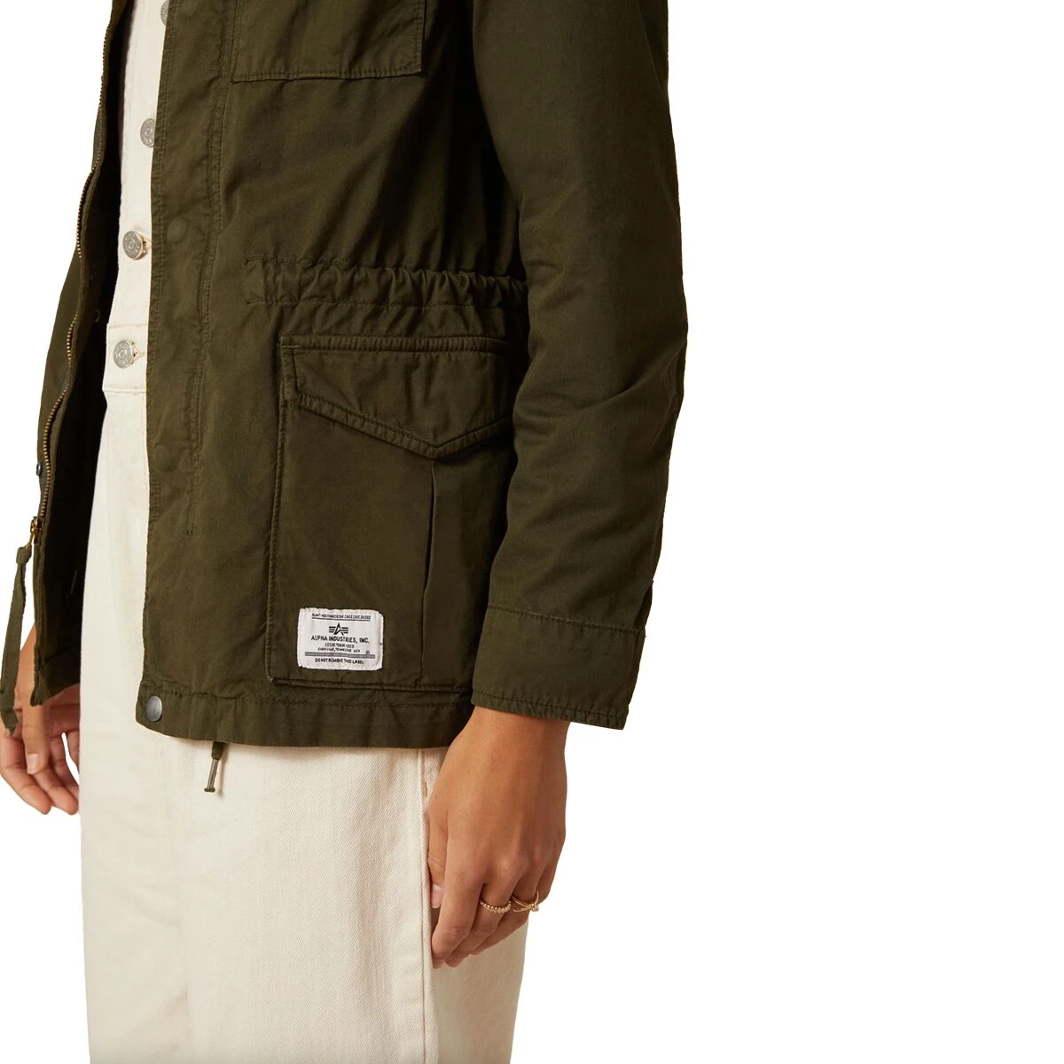 Alpha Industries M-65 Lightweight Field Coat - Women's 4 Alpha Industries M-65 Lightweight Field Coat - Women's - Image 4