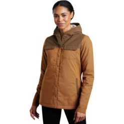 KUHL Artisan Hooded Shirt Jacket - Women's -The North Face || Patagonia || Mountain Hardwear Shop DARKHA