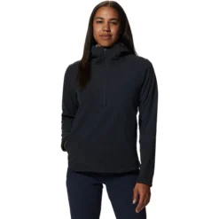 Mountain Hardwear Summit Grid 1/2-Zip Hoodie - Women's