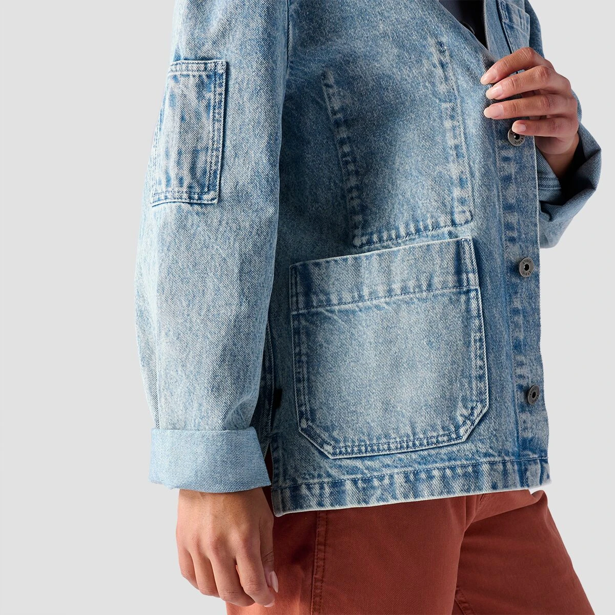 Stoic Denim Chore Coat - Women's 4 Stoic Denim Chore Coat - Women's - Image 4