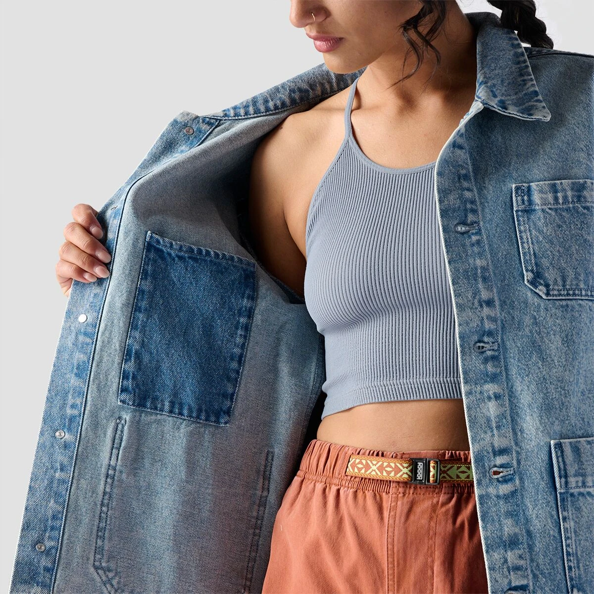 Stoic Denim Chore Coat - Women's 2 Stoic Denim Chore Coat - Women's - Image 2