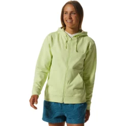 Mountain Hardwear MHW Logo Full-Zip Hooded Sweatshirt - Women's -The North Face || Patagonia || Mountain Hardwear Shop ELE