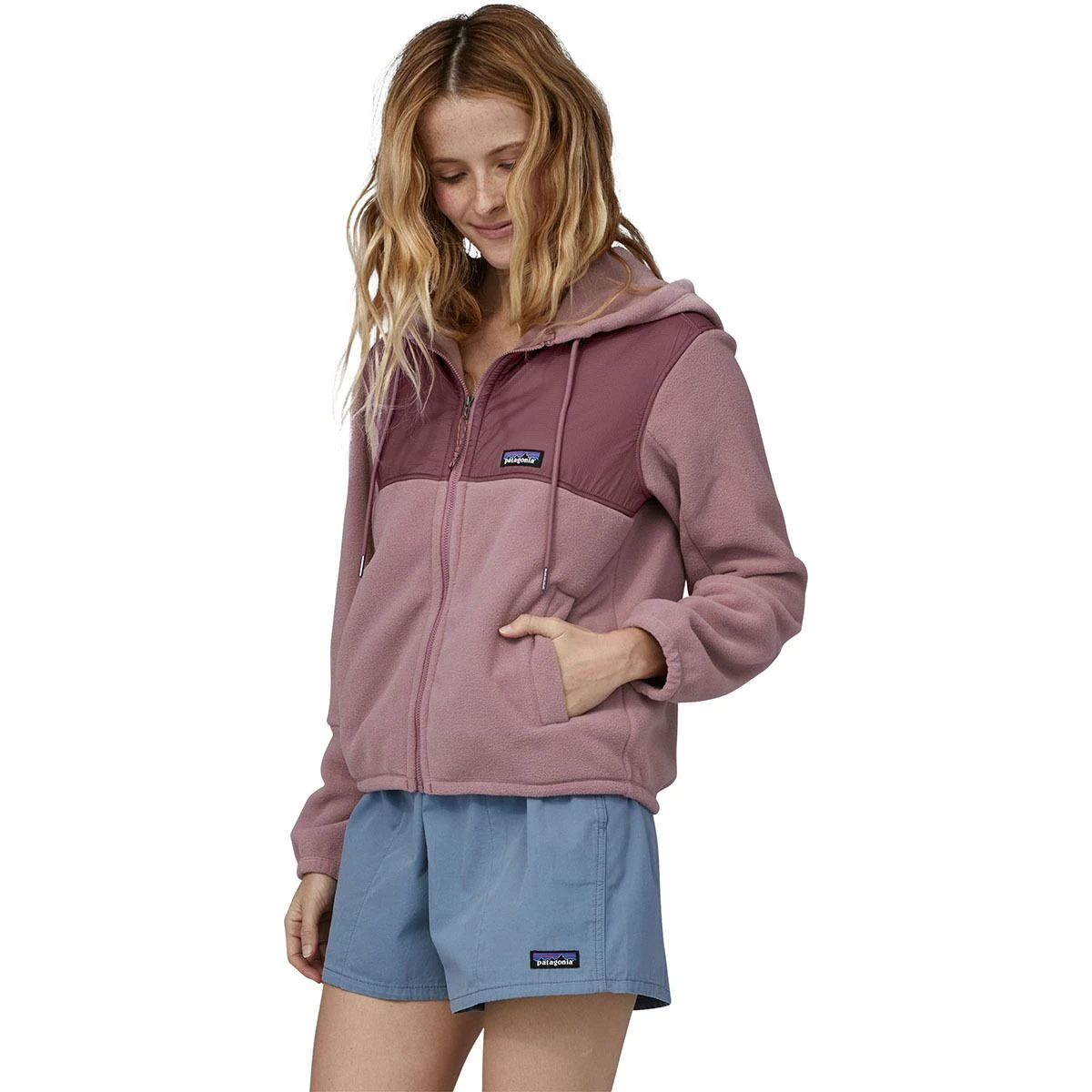 Patagonia Microdini Hooded Fleece Jacket - Women's 4 Patagonia Microdini Hooded Fleece Jacket - Women's - Image 4