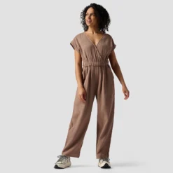 Sleeveless Cotton Gauze Jumpsuit - Women's -The North Face || Patagonia || Mountain Hardwear Shop FOS 1