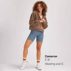 GOAT Fleece 1/2-Zip Pullover Hoodie - Women's -The North Face || Patagonia || Mountain Hardwear Shop FOS D4