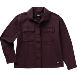 Vans Minette OS Woven Shacket - Women's -The North Face || Patagonia || Mountain Hardwear Shop FUD