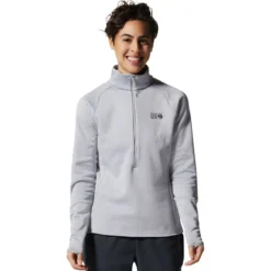 Mountain Hardwear Polartec Power Stretch Pro 1/4-Zip Pullover - Women's -The North Face || Patagonia || Mountain Hardwear Shop GLA 1