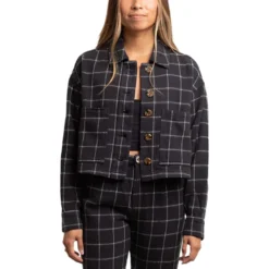 Shoreline Flannel Jacket - Women's -The North Face || Patagonia || Mountain Hardwear Shop GRA 1