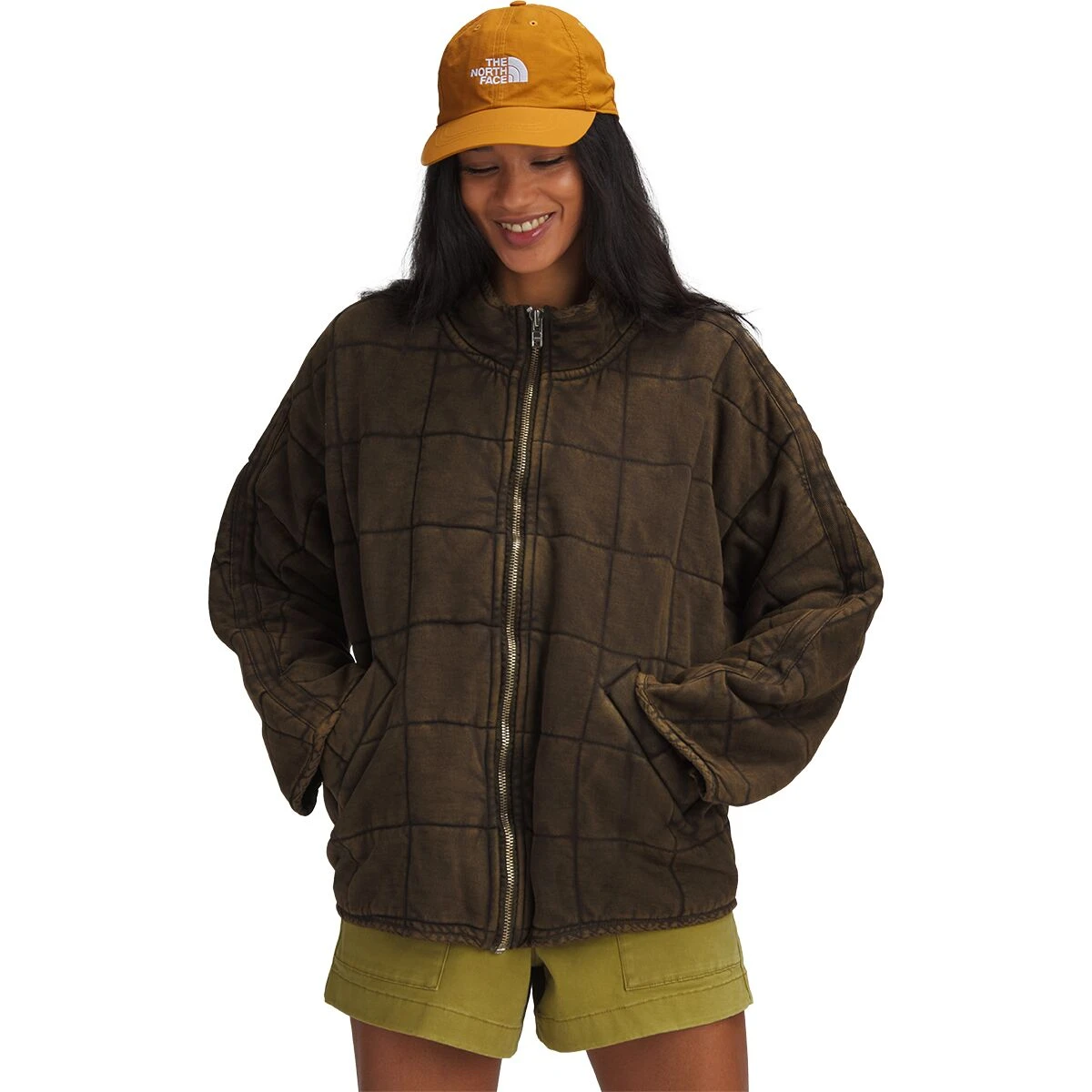 FREE PEOPLE Dolman Quilted Knit Jacket - Women's 1 FREE PEOPLE Dolman Quilted Knit Jacket - Women's