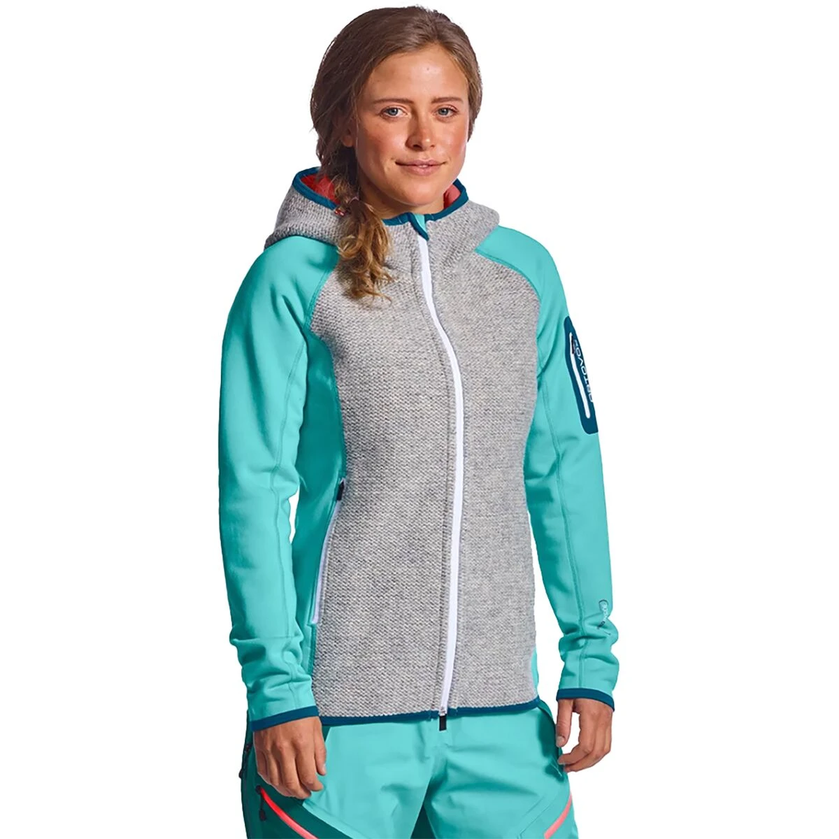Ortovox Fleece Plus Knit Hooded Jacket - Women's 5 Ortovox Fleece Plus Knit Hooded Jacket - Women's - Image 5