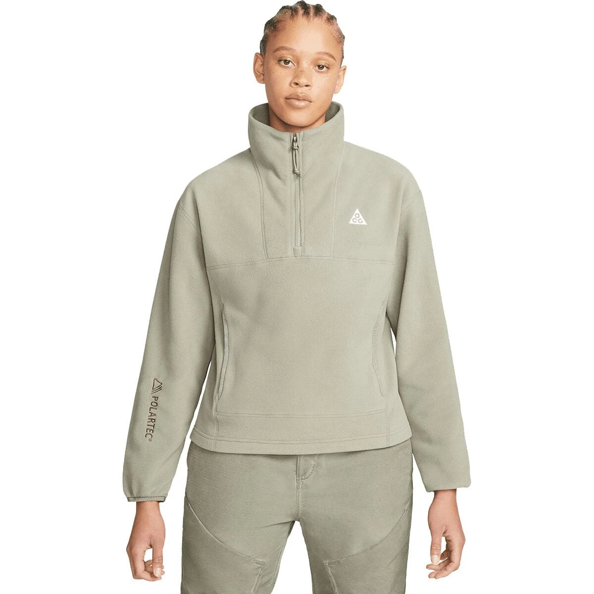 Nike ACG Therma-FIT Wolf Tree 1/2-Zip Fleece - Women's 1 Nike ACG Therma-FIT Wolf Tree 1/2-Zip Fleece - Women's