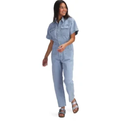 FREE PEOPLE Marci Coverall - Women's -The North Face || Patagonia || Mountain Hardwear Shop LIGBLU 2