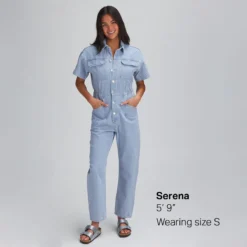 FREE PEOPLE Marci Coverall - Women's -The North Face || Patagonia || Mountain Hardwear Shop LIGBLU D17