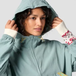 Cropped Full Zip Hooded Jacket - Women's