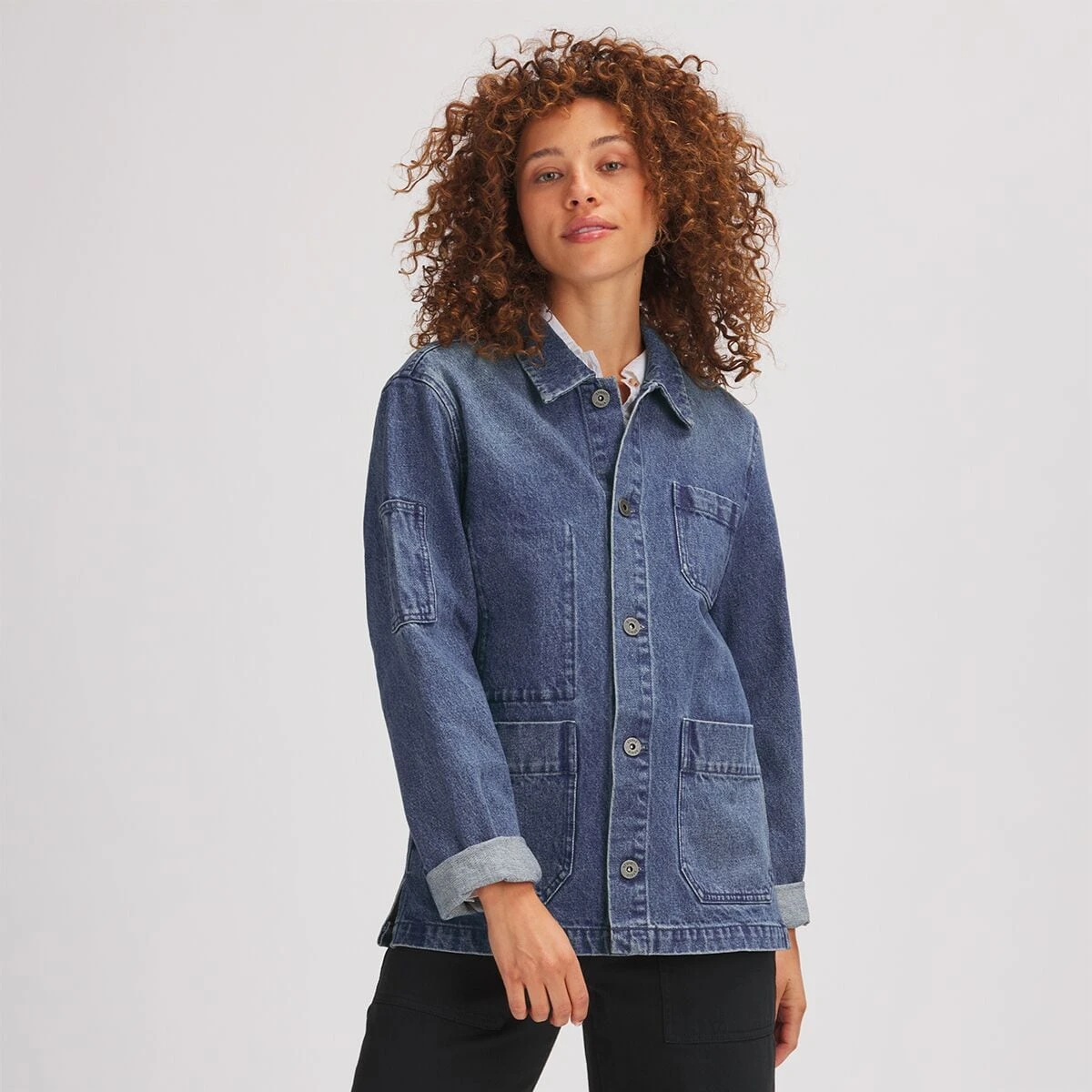 Stoic Denim Chore Coat - Women's 3 Stoic Denim Chore Coat - Women's - Image 3
