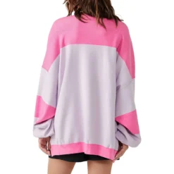 FREE PEOPLE Uptown Colorblock Pullover - Women's -The North Face || Patagonia || Mountain Hardwear Shop LILAURCOM D5