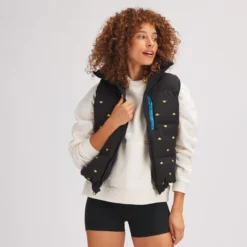 Puffer Down Vest + Embroidery - Women's -The North Face || Patagonia || Mountain Hardwear Shop MEEMBEINGO