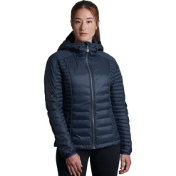 KUHL Spyfire Hooded Down Jacket - Women's -The North Face || Patagonia || Mountain Hardwear Shop MIDBLU