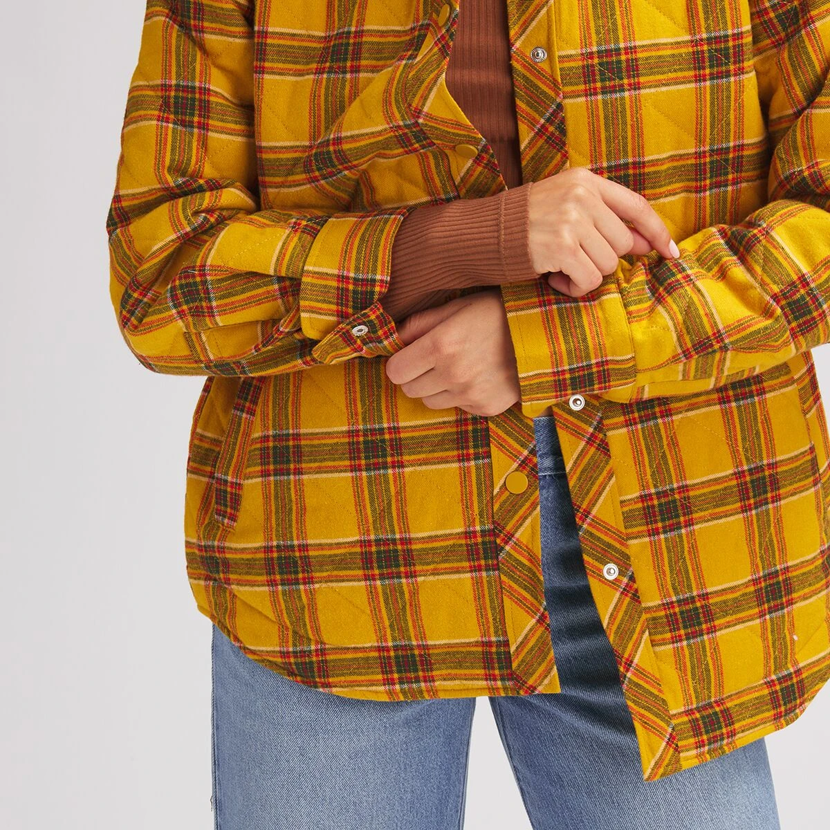 Stoic Quilted Boyfriend Plaid Shirt Jacket - Women's 2 Stoic Quilted Boyfriend Plaid Shirt Jacket - Women's - Image 2