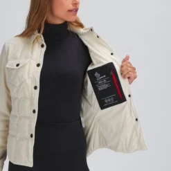 Nangy Shirt Jacket - Women's -The North Face || Patagonia || Mountain Hardwear Shop NAT D6