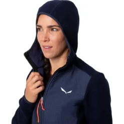 SALEWA Fedaia AlpineWool Jacket - Women's 15 SALEWA Fedaia AlpineWool Jacket - Women's -The North Face || Patagonia || Mountain Hardwear Shop NAVBLA608 D8