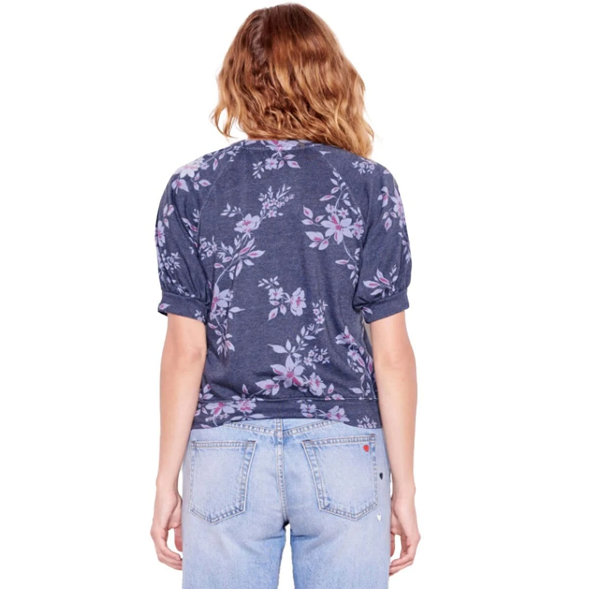 Dark Floral Raglan Top - Women's 1 Dark Floral Raglan Top - Women's