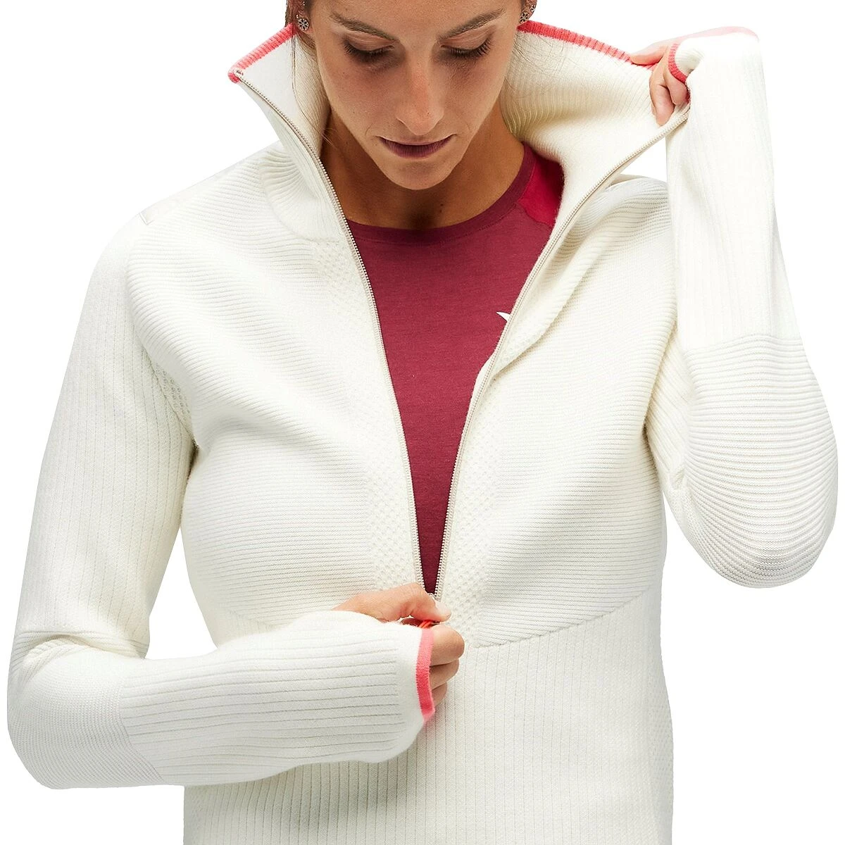 SALEWA Sella Alpine Merino Pullover - Women's 4 SALEWA Sella Alpine Merino Pullover - Women's - Image 4