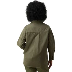 Alpha Industries Shirt Jacket - Women's -The North Face || Patagonia || Mountain Hardwear Shop OG107GRE D1 1