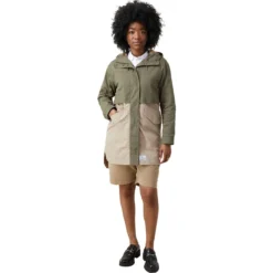 Alpha Industries Colorblock Hooded Jacket - Women's 7 Alpha Industries Colorblock Hooded Jacket - Women's -The North Face || Patagonia || Mountain Hardwear Shop OG107GRE D3 2