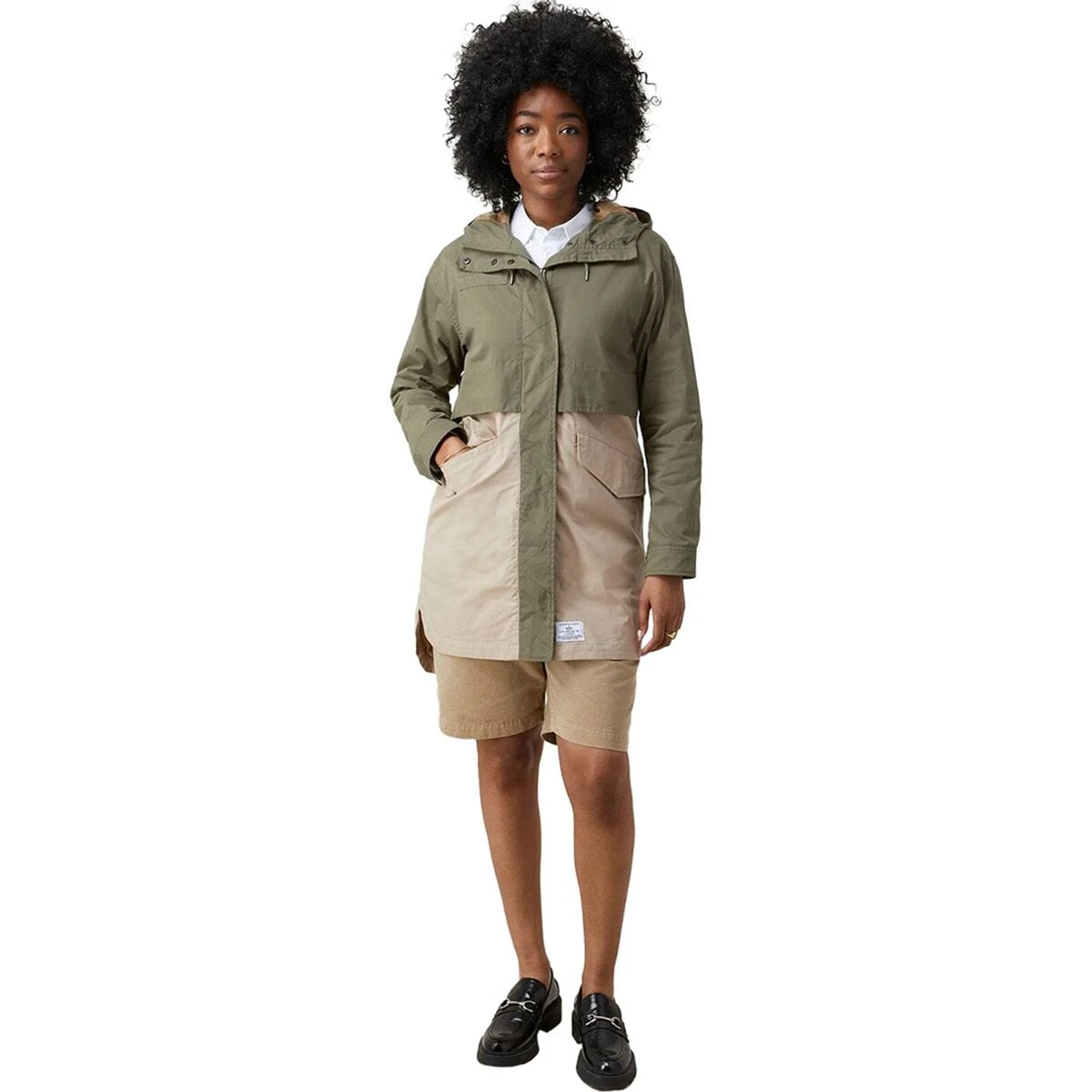 Alpha Industries Colorblock Hooded Jacket - Women's 4 Alpha Industries Colorblock Hooded Jacket - Women's - Image 4