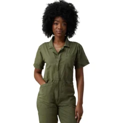 Alpha Industries Patch Pocket Coverall - Women's -The North Face || Patagonia || Mountain Hardwear Shop OG107GRE D7